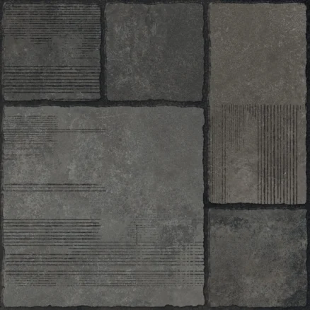 Porcelain Tiles Indian Pretta Nero