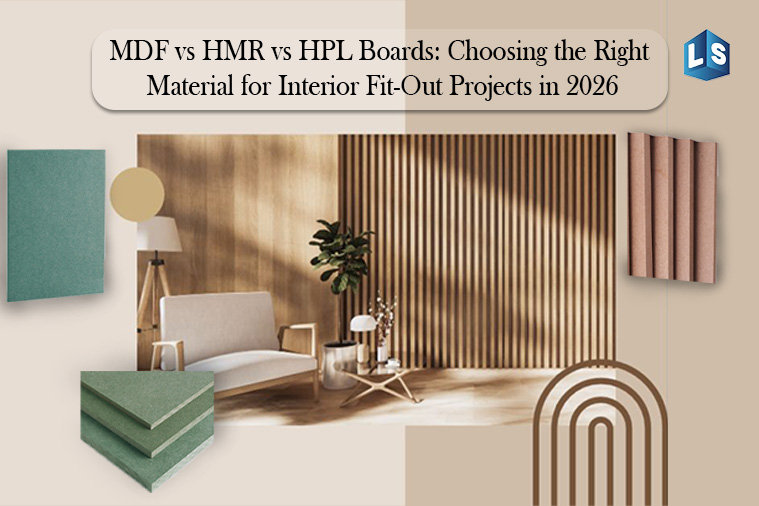 MDF vs HMR vs HPL Boards: Best Choice for Fit-Out 2026
