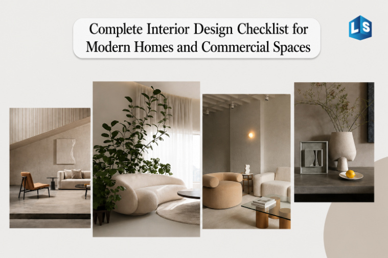 Complete Interior Design Checklist: Homes & Offices